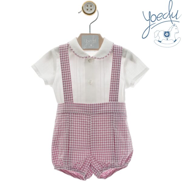 Conjunto baby ranita vichy familia Merlin