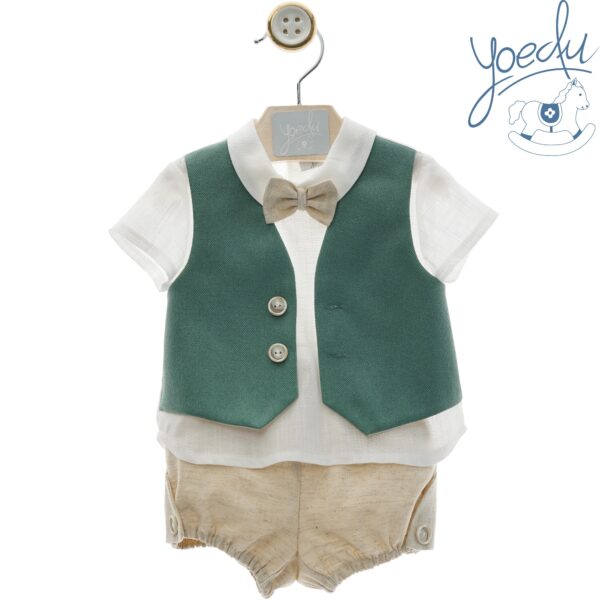 Conjunto baby ranita familia Romance