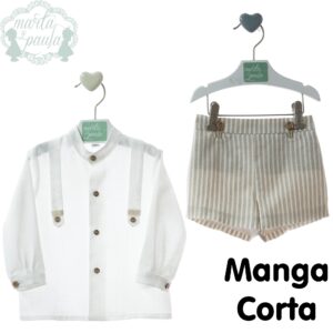 Conjunto pantalon y camisa PORCELANA