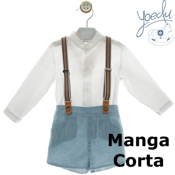 Conjunto baby con tirantes familia Medieval