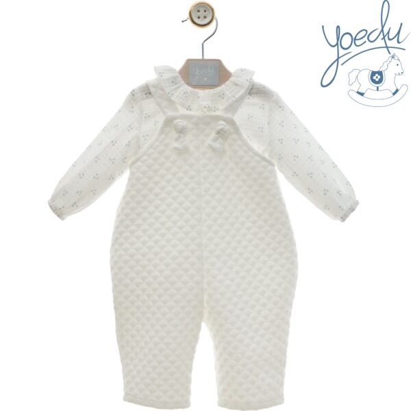 Conjunto baby petito + blusa fam.oleo