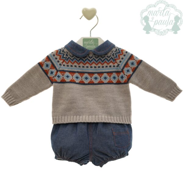 Conjunto dos piezas fam. shangai