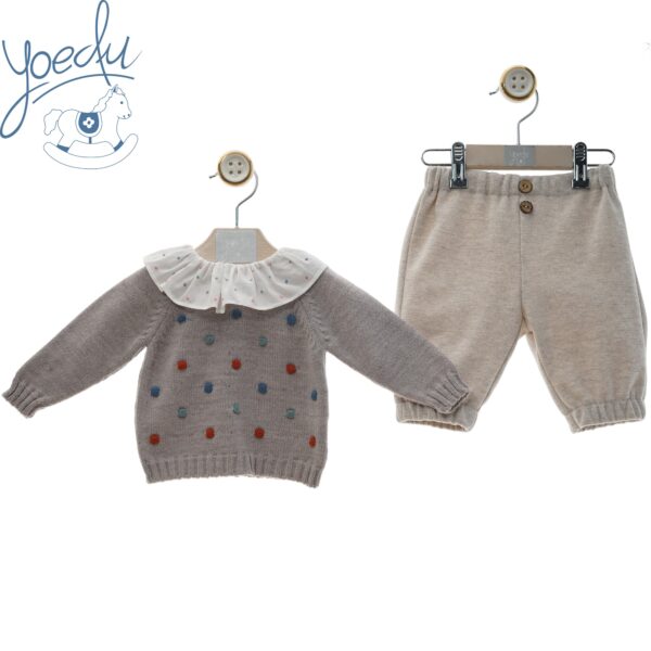 Conjunto pantalon  fam. pastel