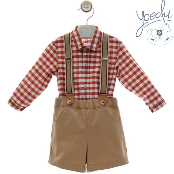 Conjunto camisa y pantalon Cretona