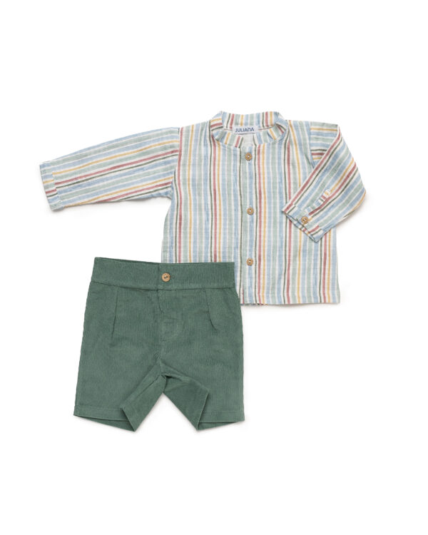 Conjunto camisa   Acuarela