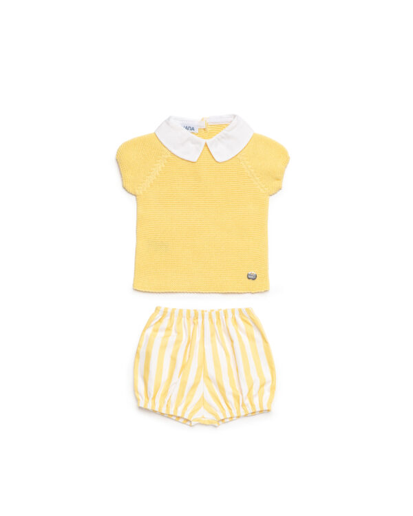 Conjunto bombachito jersey LIMON