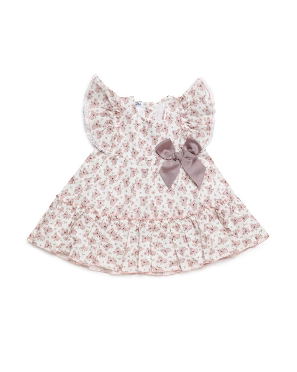 Vestido infantil volante KOALAS