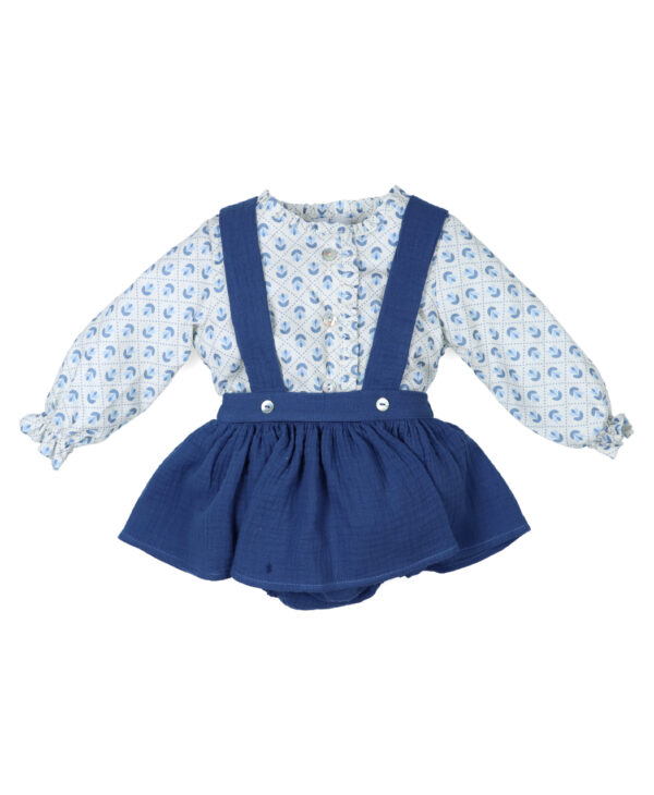 Pichi volante con blusa fam. liam