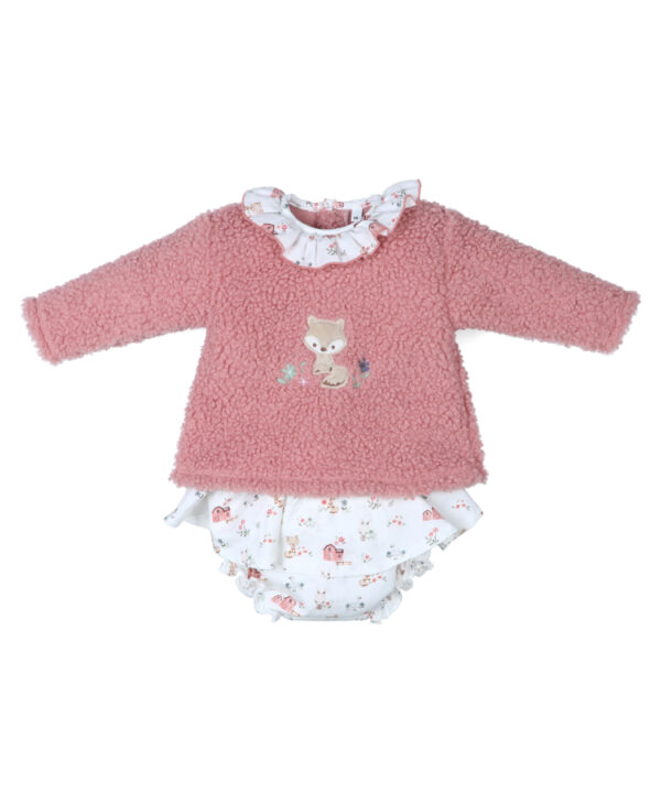 Conjunto culotte y sudadera fam. casita