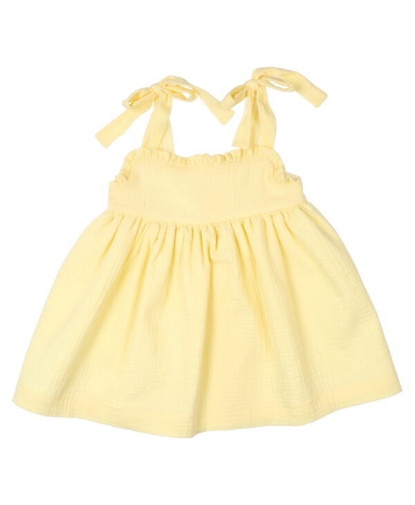 Vestido tirantes amarillo