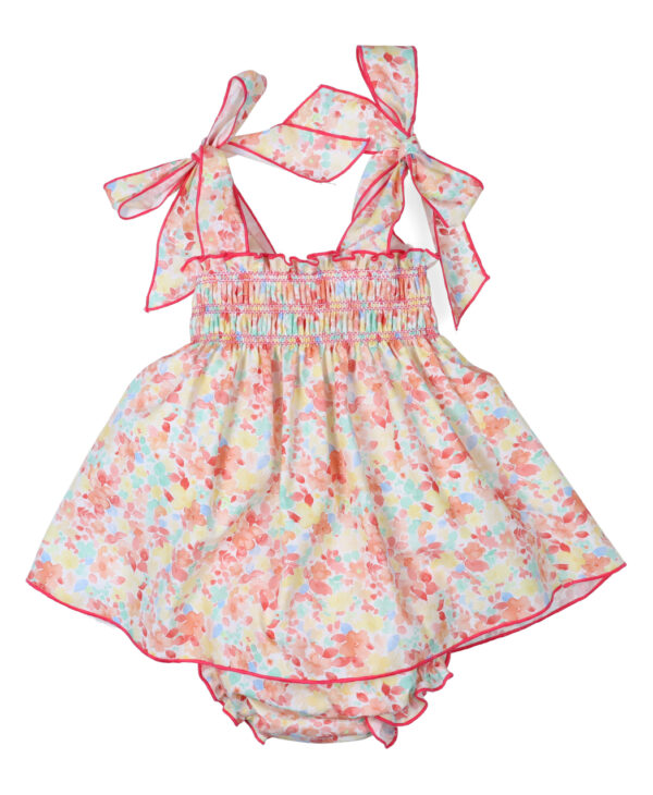 Vestido con braguita lazos BLOSSOM