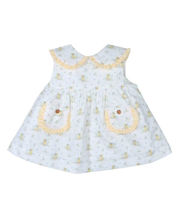 Vestido bebe DUCK YELLOW