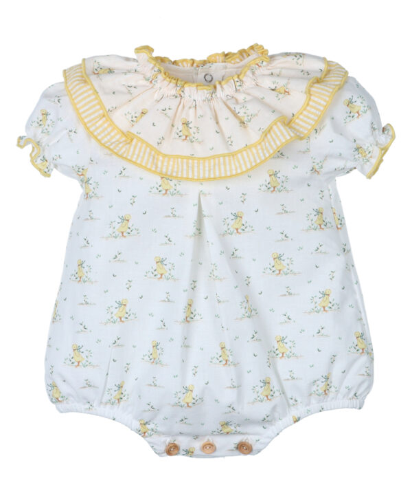 Pelele unisex  DUCK YELLOW