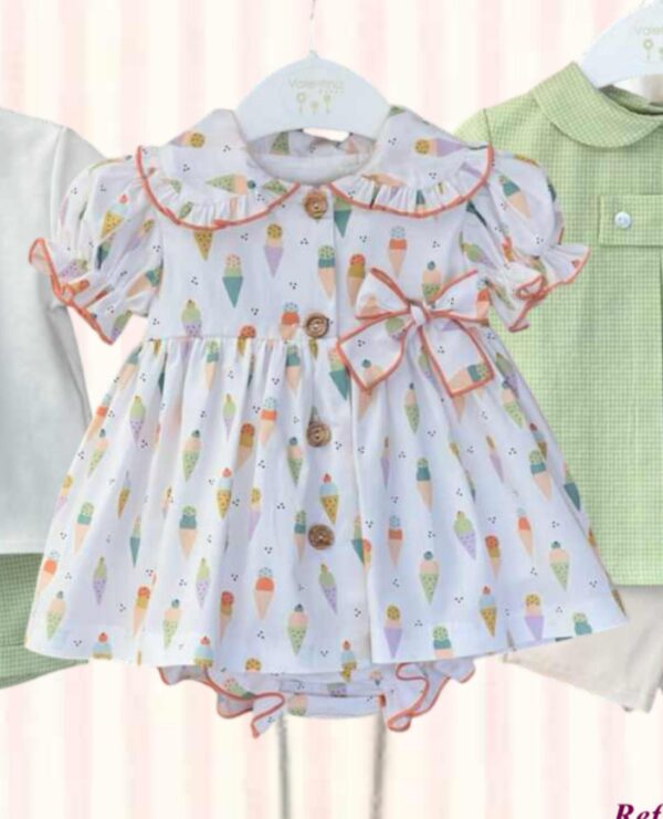 vestido + culote mod. ice cream