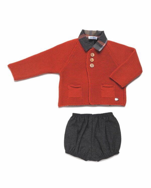 Conjunto chaqueta+ camisa+pantalon mod. lucero