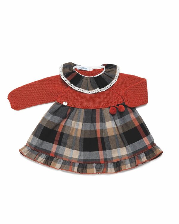 Vestido cuadros mod. lucero