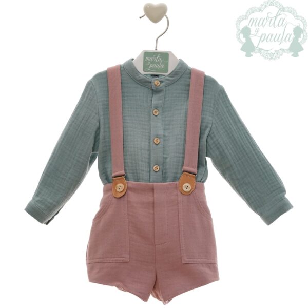 Conjunto pantalon tirante fam. kioto