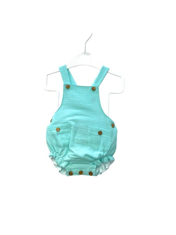 Petito tirantes unisex  turquesa