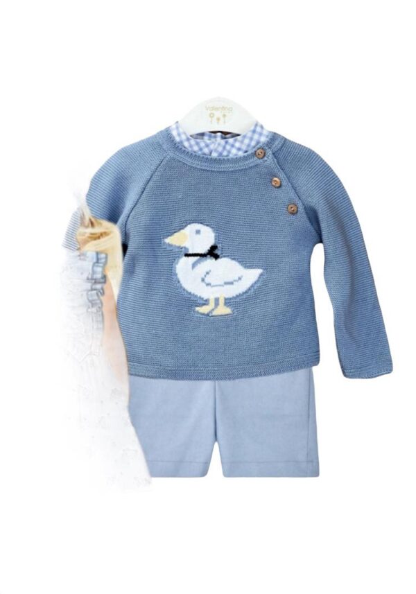 Conjunto tres piezas jersey Gian