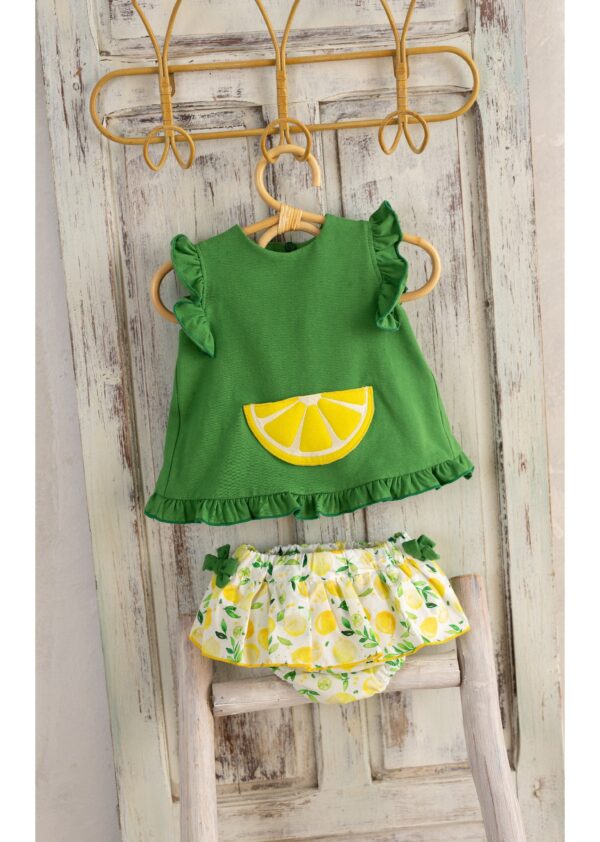 Conjunto ranita volantes Limon