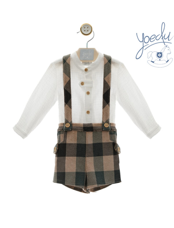 Conjunto pantalon tirantes  +camisa  Angora