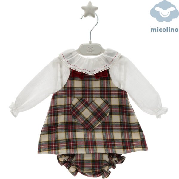 Pichi +blusa+braguita Nicoletta