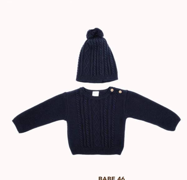 Jersey punto con gorro marino