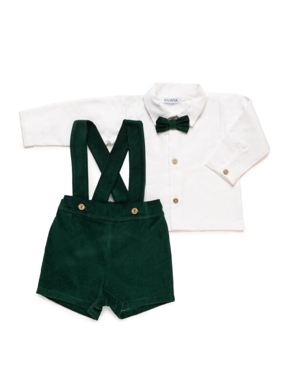 Pantalon tirantes y camisa Fantasia