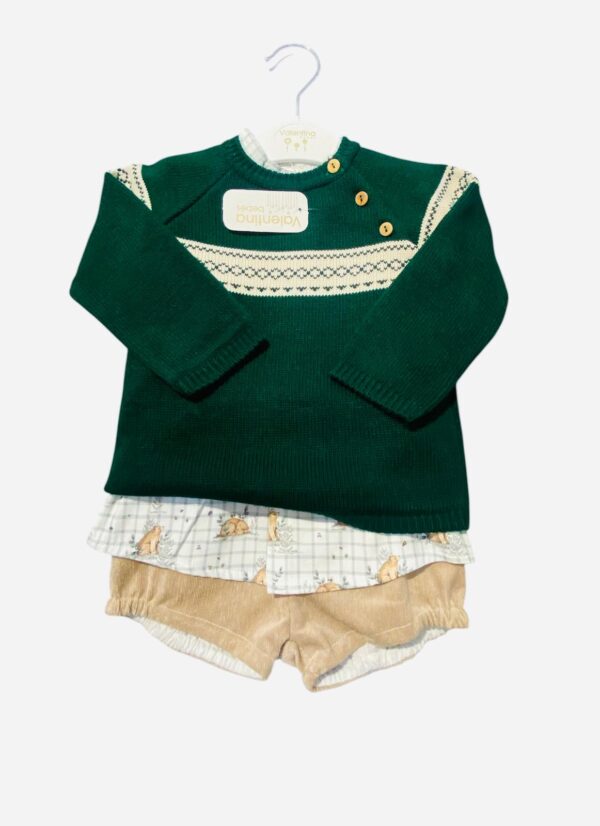 Conjunto tres piezas pantalon Donatella