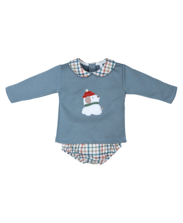 Conjunto bb  unisex ranita  Luppo