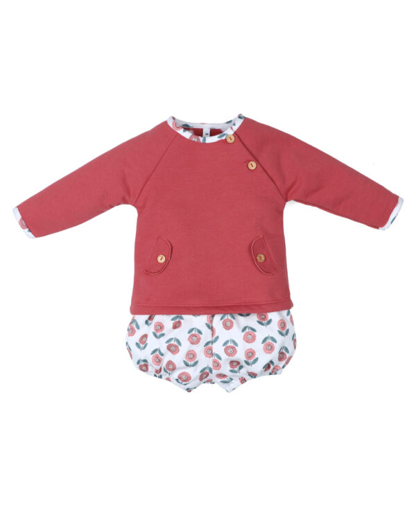 Conjunto unisex ranita Rosella