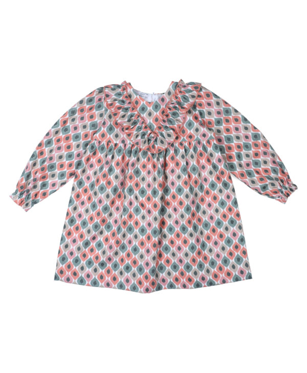 Vestido infantil tribal