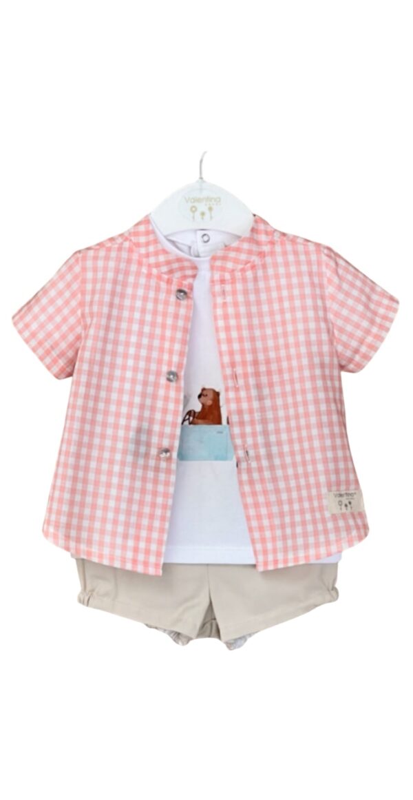 Conjunto camisa Momy car