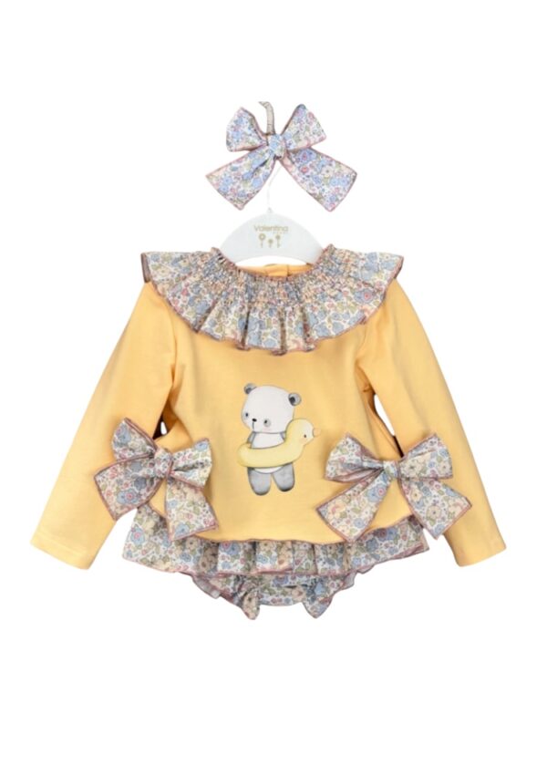 Conjunto sudadera culotte Miss Bear