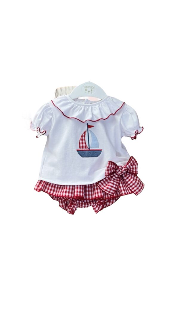 Conjunto culotte Boat Red