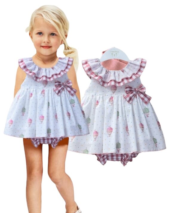Vestido con braguitas Balloon pink