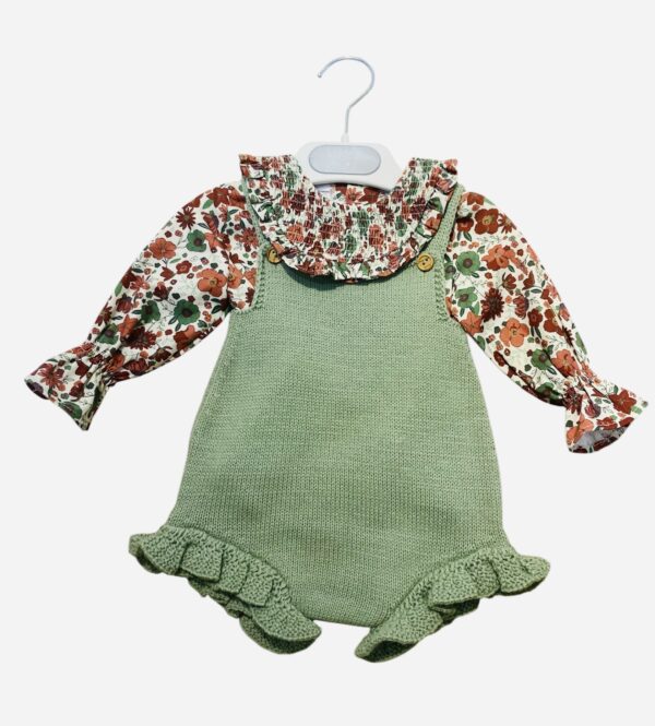Ranita punto + blusa Cretona