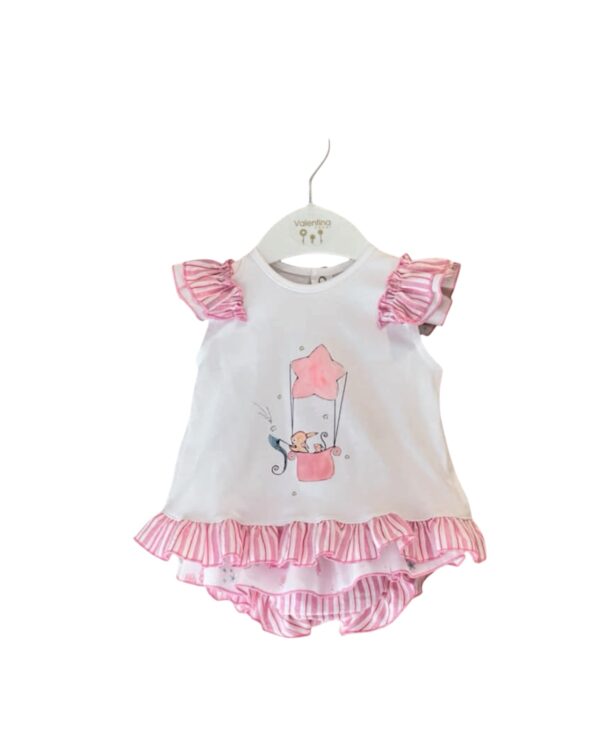 Conjunto culotte HAPPY PINK