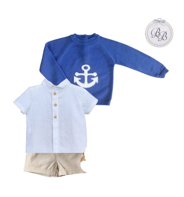 Conjunto tres piezas MUA MUA BLUE