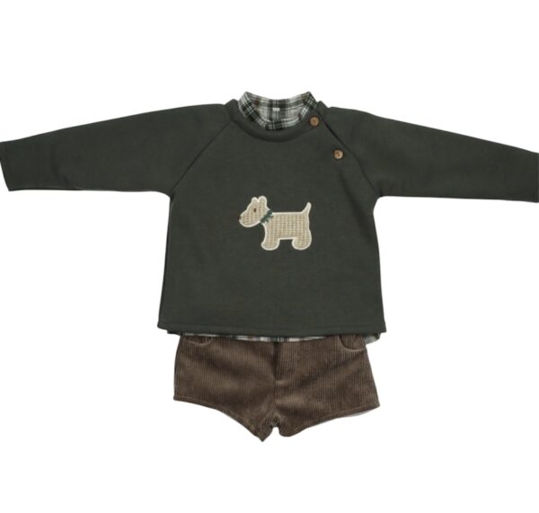 Conjunto 3piezas niño OLIE