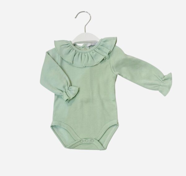 Body  unisex verde empolvado